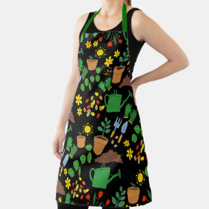 gardening plant lover horticulture botanical apron