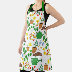 gardening plant lover horticulture botanical apron