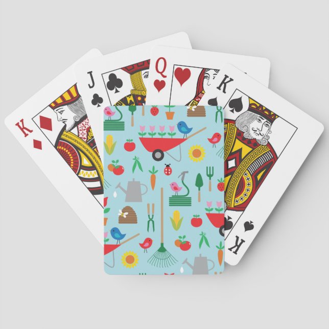 Gardening Playing Cards (Back)