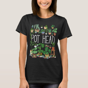 Gardening Potted Plant Lover Pot Head Gardener Gar T-Shirt