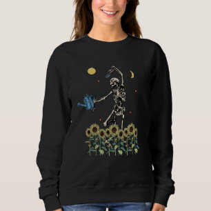 Gardening Quote Garden & Sunflower Plant Flowe Sweatshirt