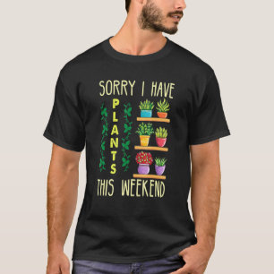 Gardening Succulent Gardener Mothers Day Plant T-Shirt