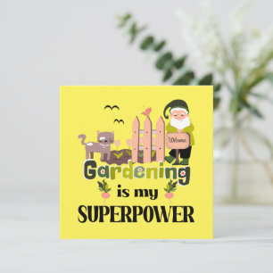 Gardening Superpower, Cute Gardener 