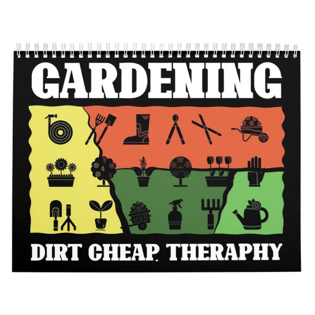 Gardening Theraphy Garden Calendar (Cover)