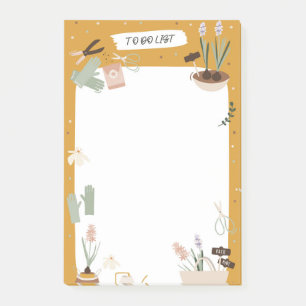 Gardening To Do Checklist Post It Notes