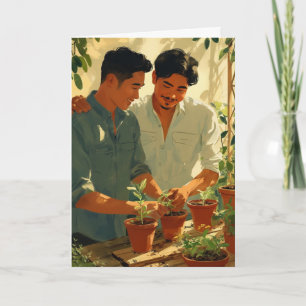 Gardening Together Card