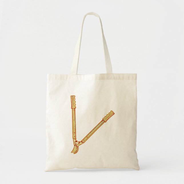 Gardening tools Loppers Tote Bag (Front)