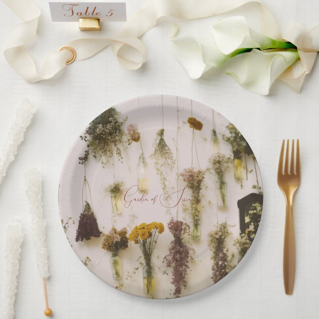 #GardenofSerenityPaperPlate Paper Plate (Wedding)
