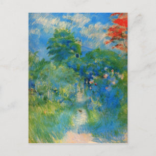 Gardenpath in Mezy by Berthe Morisot Postcard