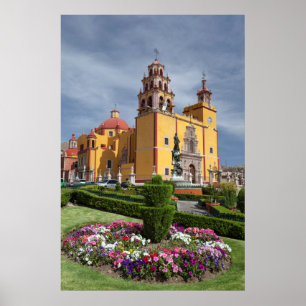 Gardens Before The Basilica Poster
