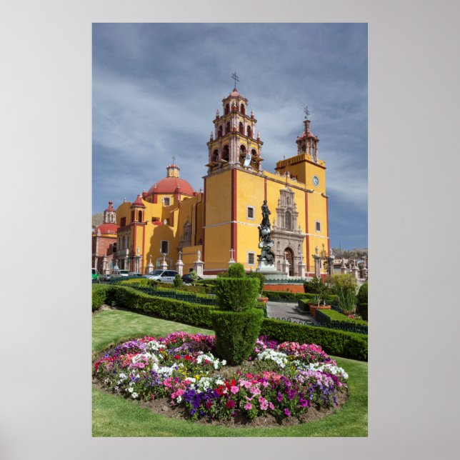 Gardens Before The Basilica Poster (Front)