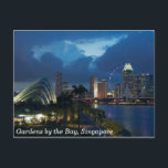 Gardens by the Bay and Singapore Flyer Postcard<br><div class="desc">Gardens by the Bay and Singapore Flyer</div>