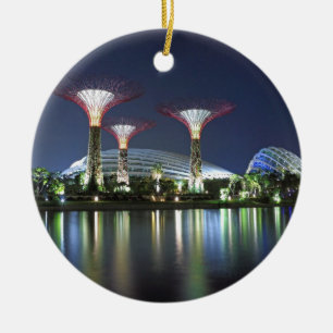 Gardens by the Bay Singapore Ceramic Ornament