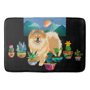 GARDENS MAKE ME SMILE crate/bath mat