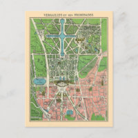 Gardens of Versailles, Restored Vintage 1920