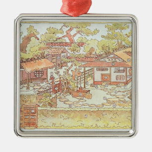 Gardens of Yuan Ming Yuan, Peking, 1783-86 (engrav Metal Tree Decoration