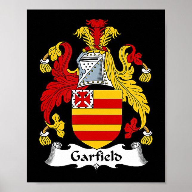 Garfield Coat of Arms - Family Crest  Poster (Front)