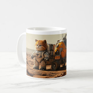 Garfield Cub and His Beer Can Truck on Mars Mug