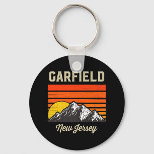 Garfield New Jersey Hometown City State USA   Key Ring