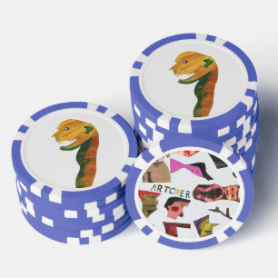 GARFIELD POKER CHIPS