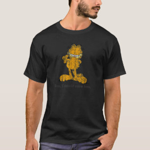 Garfield Yes I Could Care Less  T-Shirt