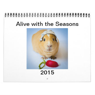 Garfunkel, the Guinea Pig, Seasonal Tips Calendar