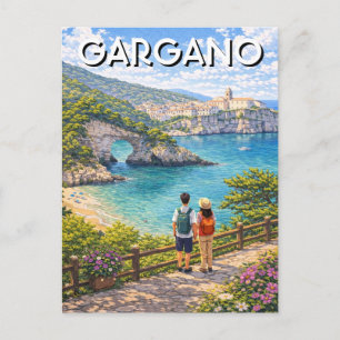 Gargano Peninsula Italy Postcard