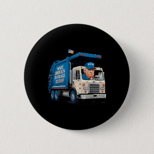 Garge For Trump Make American Garge Great Again 1 6 Cm Round Badge
