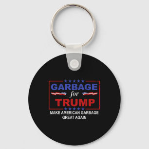 Garge For Trump Make American Garge Great Again 4 Key Ring