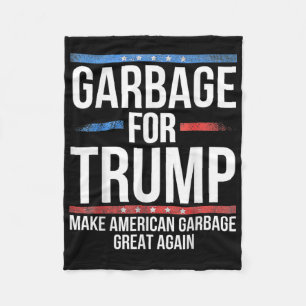 _garge For Trump Make American Garge Great Again Fleece Blanket