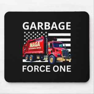 Garge Force One Trump Tee Mega Garge Truck Mouse Pad