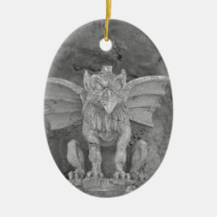 Gargoyle Ceramic Tree Decoration