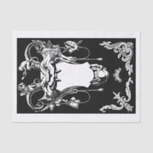 Gargoyle classic art decoupage