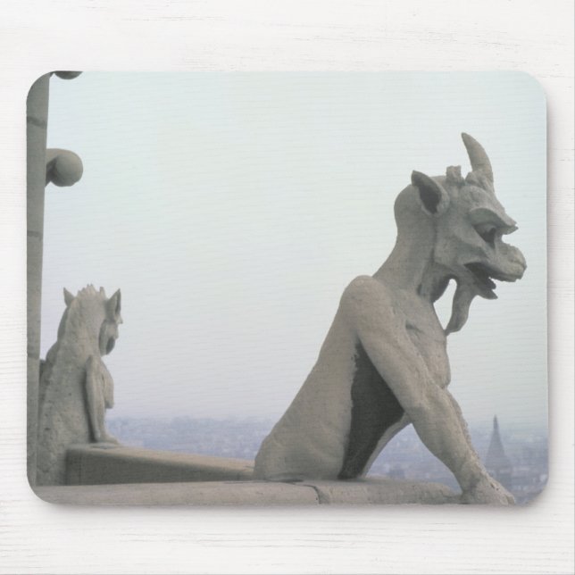 Gargoyle from the balustrade of the Grande Mouse Pad (Front)