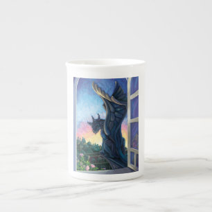 Gargoyle Guardian Bone China Mug