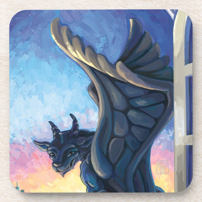 Gargoyle Guardian Coaster (Front)