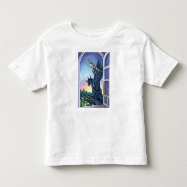 Gargoyle Guardian Toddler T-Shirt (Front)