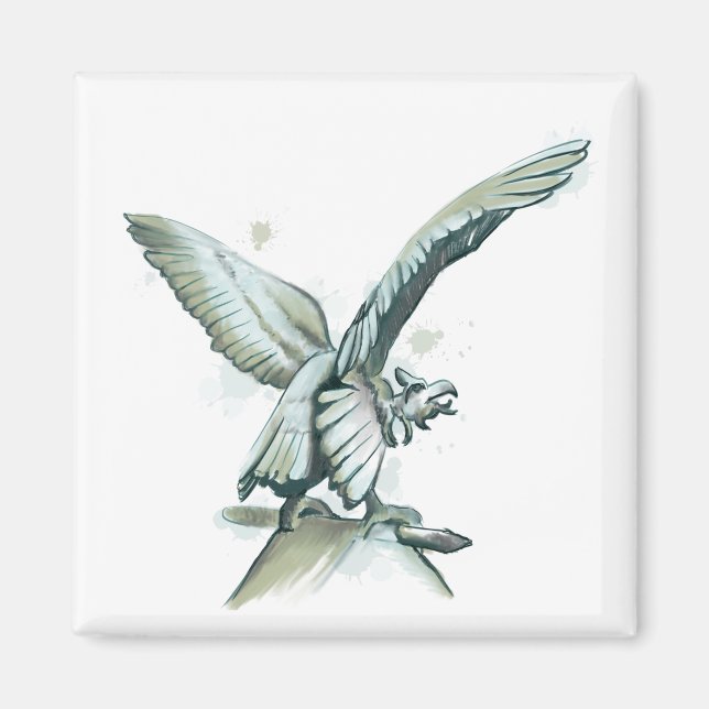 Gargoyle Magnet (Front)