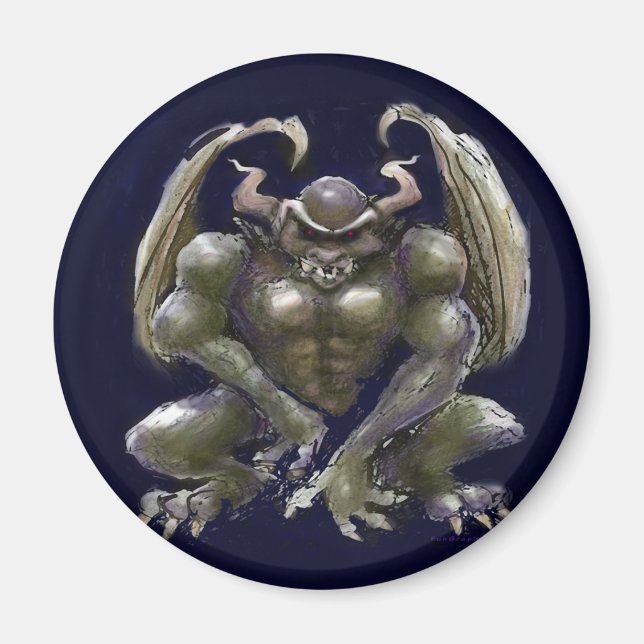 Gargoyle Magnet (Front)