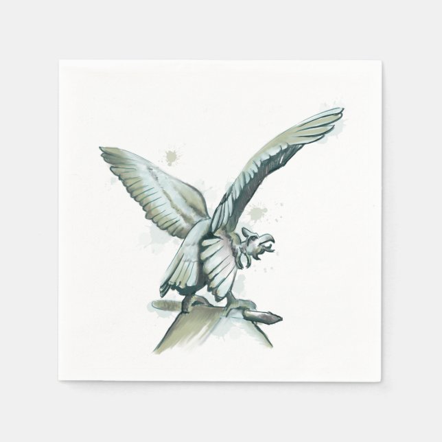 Gargoyle Napkin (Front)