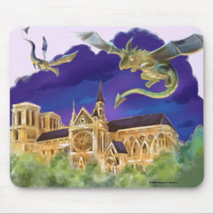 Gargoyle Notre Dame - Paris Mouse Pad