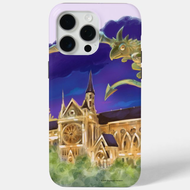 Gargoyle Notre Dame - Paris Phone Case (Back)