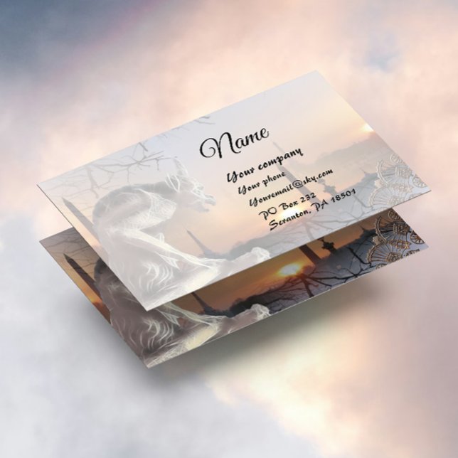 Gargoyle  of Paris Business Card (Creator Uploaded)