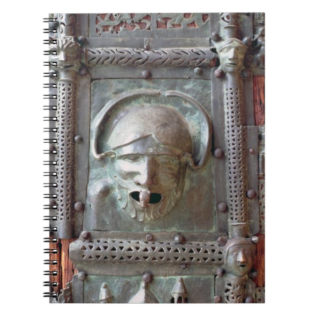 Gargoyle panel from the left door of the portal, 1 notebook (Front)