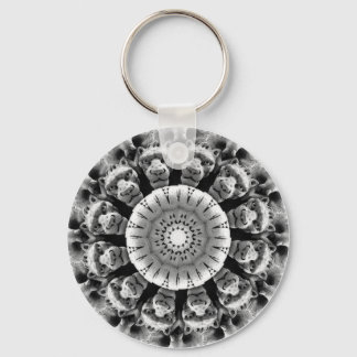 Gargoyle Rosette Keychain