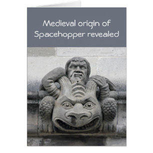 Gargoyle 'Spacehopper' card