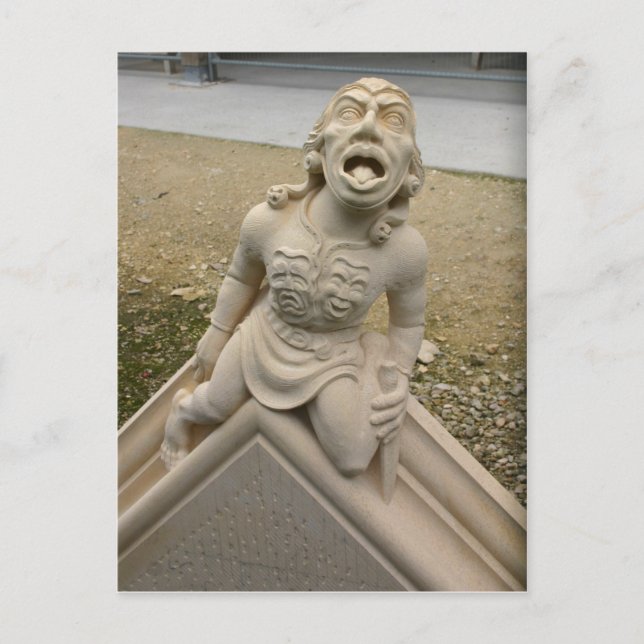 Gargoyle - York Cathedral Postcard (Front)