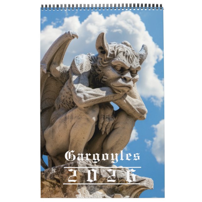 Gargoyles 2026 Calendar (Cover)
