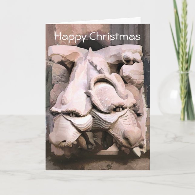 GARGOYLES HOLIDAY CARD (Front)
