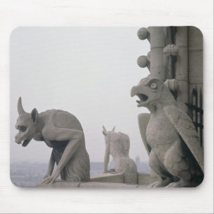 Gargoyles on the balustrade of the Grande Mouse Pad